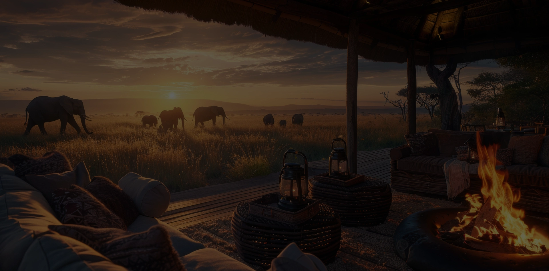 Retreats in the wild bushveld
